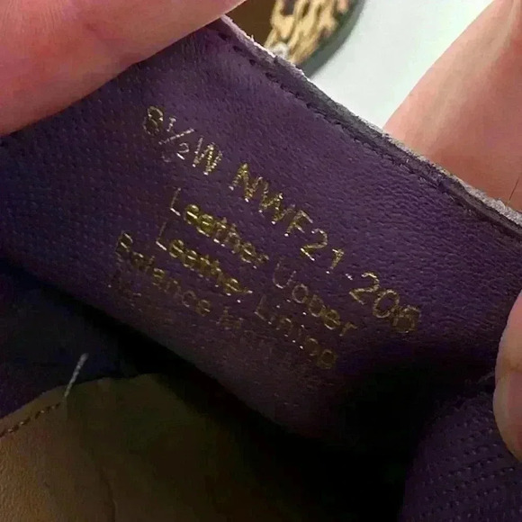 David Tate flats size 8.5 W brown cheetah print calf hair slip on mules clogs - Picture 12 of 13